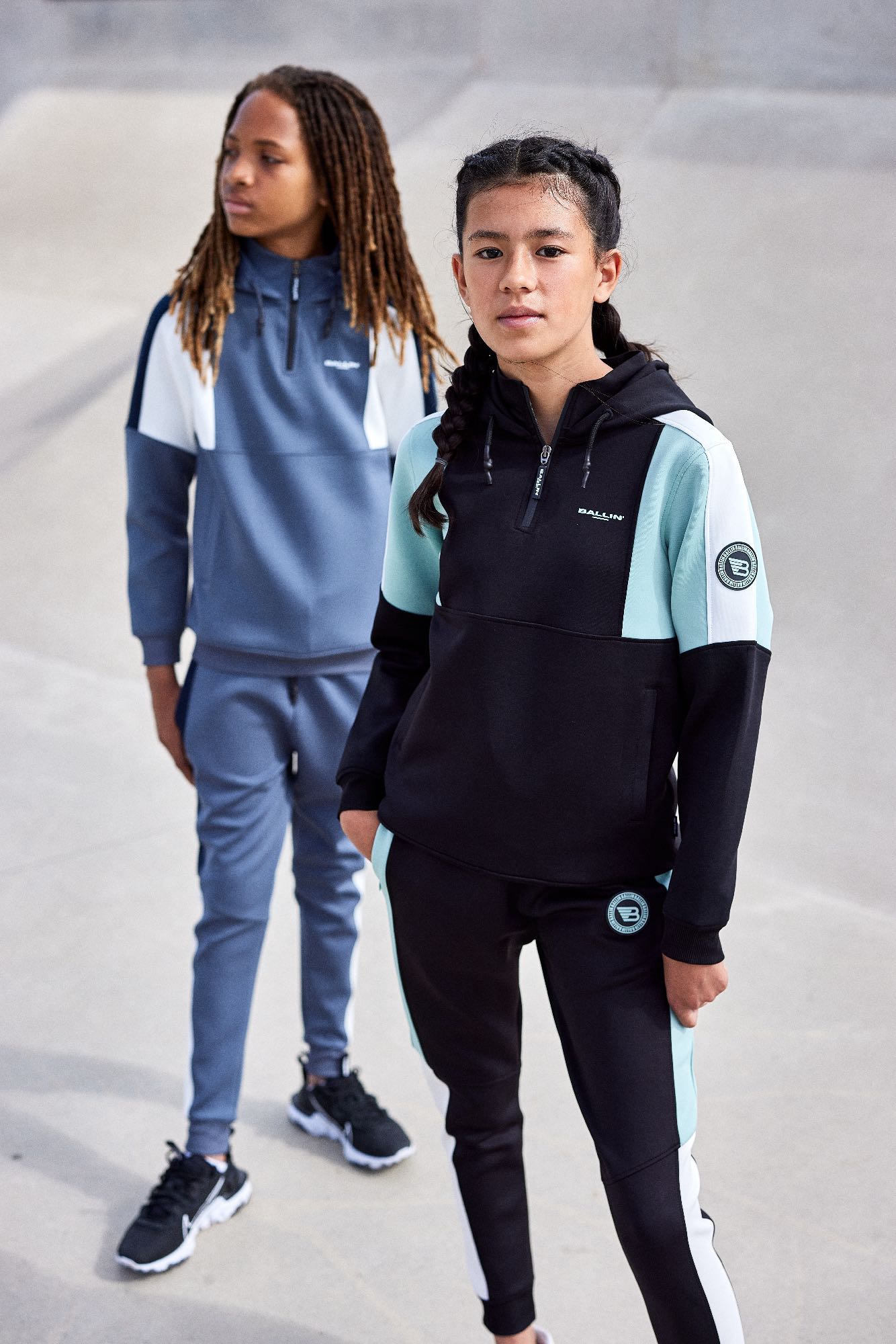 Ballin Amsterdam Hoodie Sport Black - Bubbles & Bo