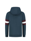 Ballin Amsterdam Hoodie with contrast fabric at sleeves and chest print - Bubbles & Bo