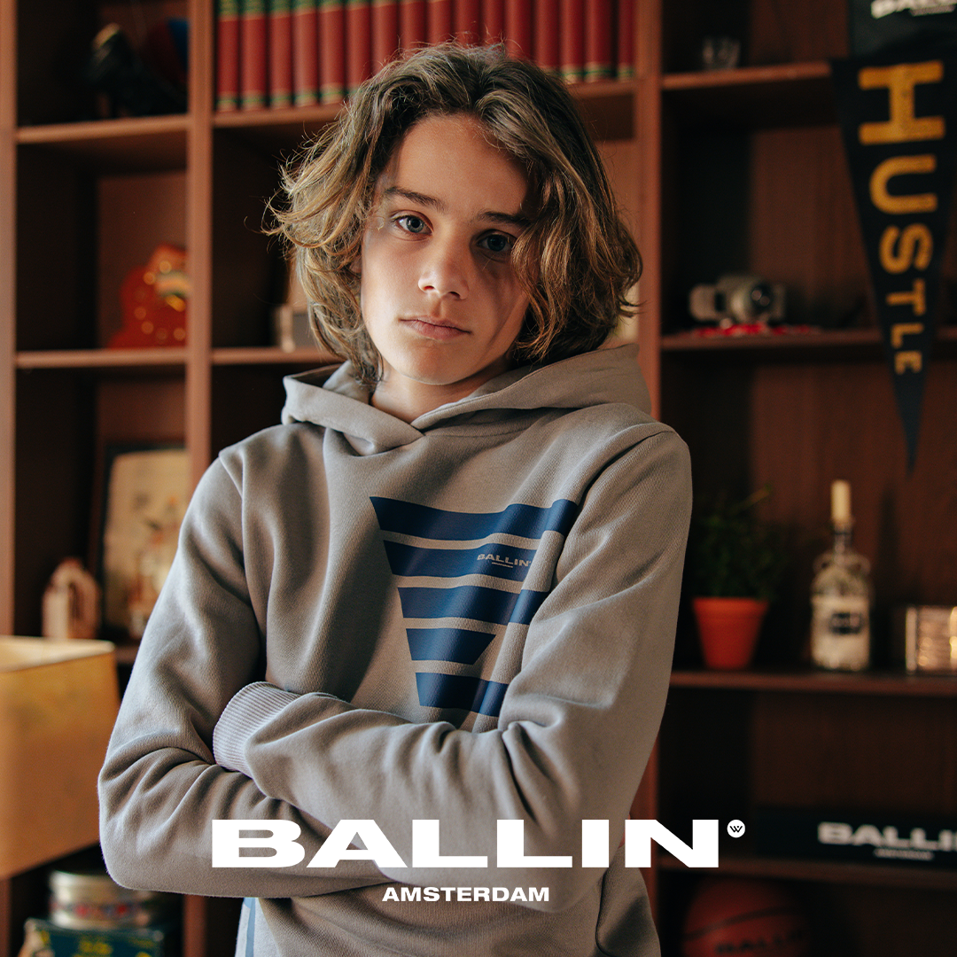 Ballin Amsterdam Hoodie with frontprint - Bubbles & Bo