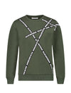Ballin Amsterdam Sweater Dark Army - Bubbles & Bo