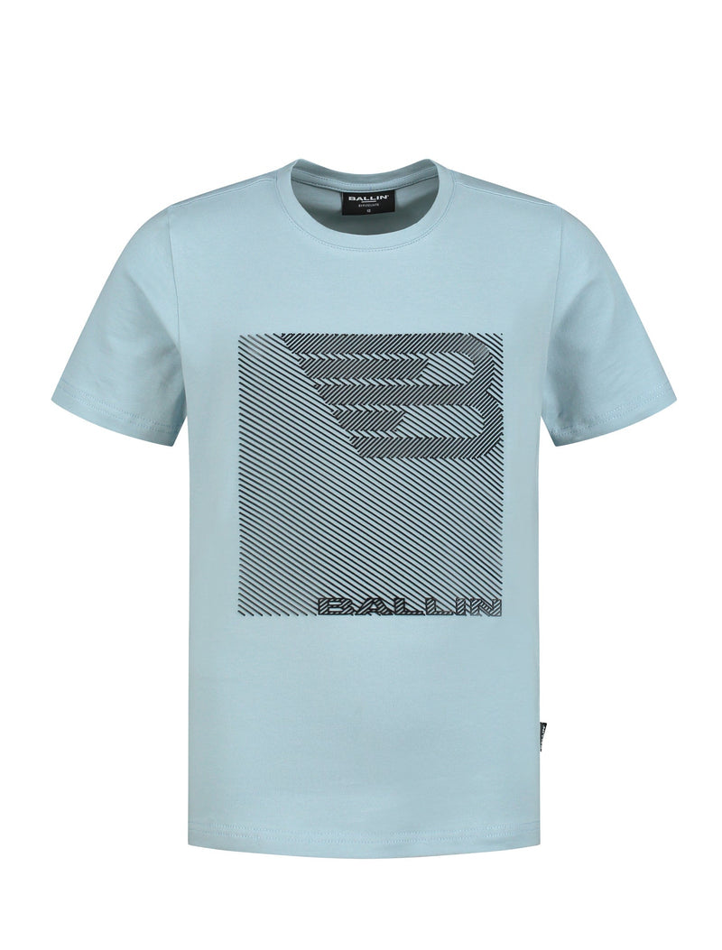 Ballin Amsterdam T-shirt Light Blue - Bubbles & Bo