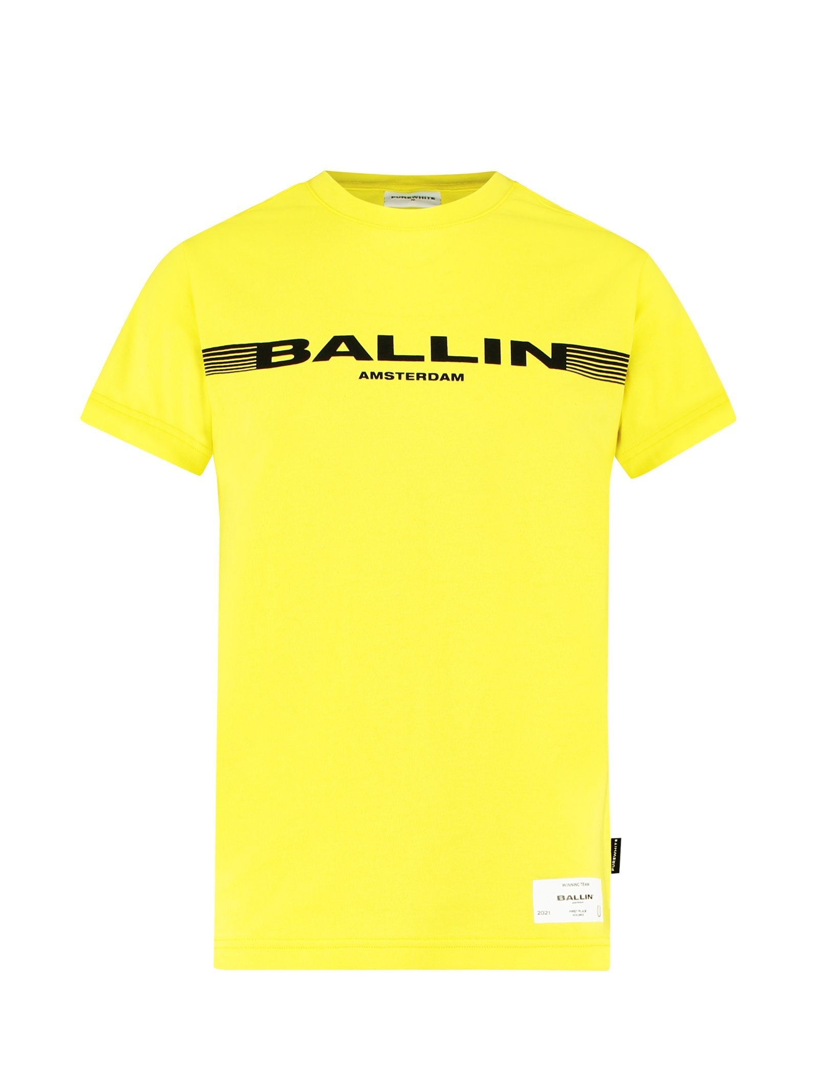 Ballin Amsterdam T-shirt Yellow - Bubbles & Bo