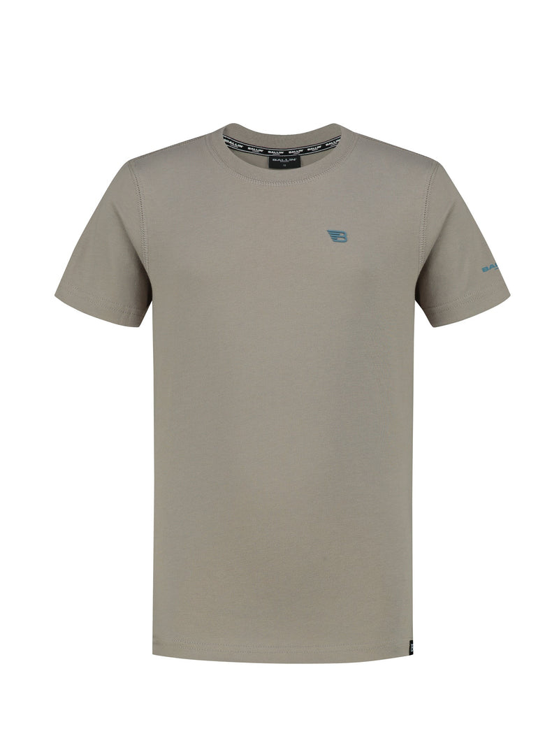 Ballin Amsterdam T-shirt with chest print - Bubbles & Bo