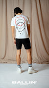 Ballin Amsterdam T-shirt with front and backprint - Bubbles & Bo