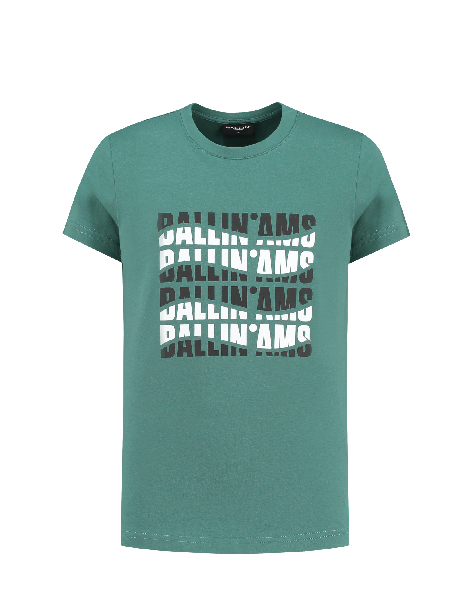 Ballin Amsterdam T-shirt with frontprint - Bubbles & Bo