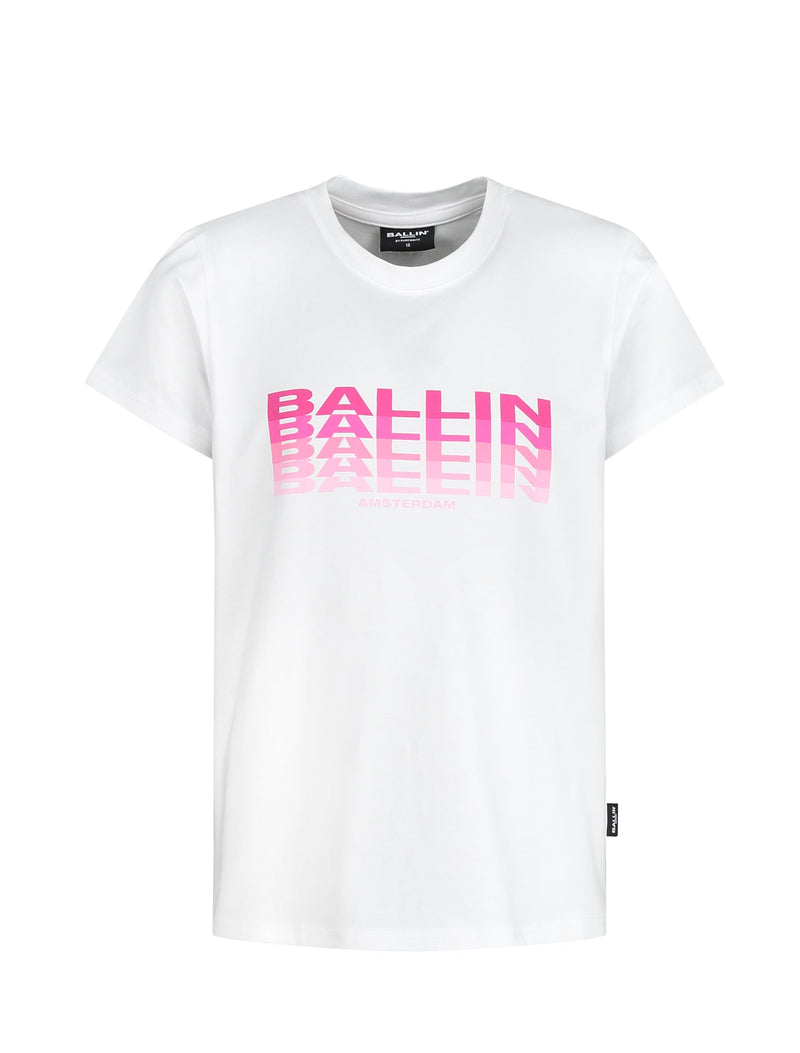 Ballin T-shirt Fuchsia - Bubbles & Bo