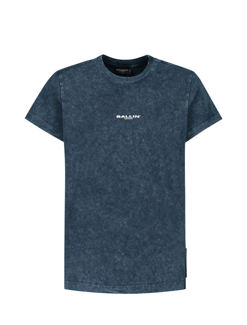 Ballin T-shirt Navy - Bubbles & Bo