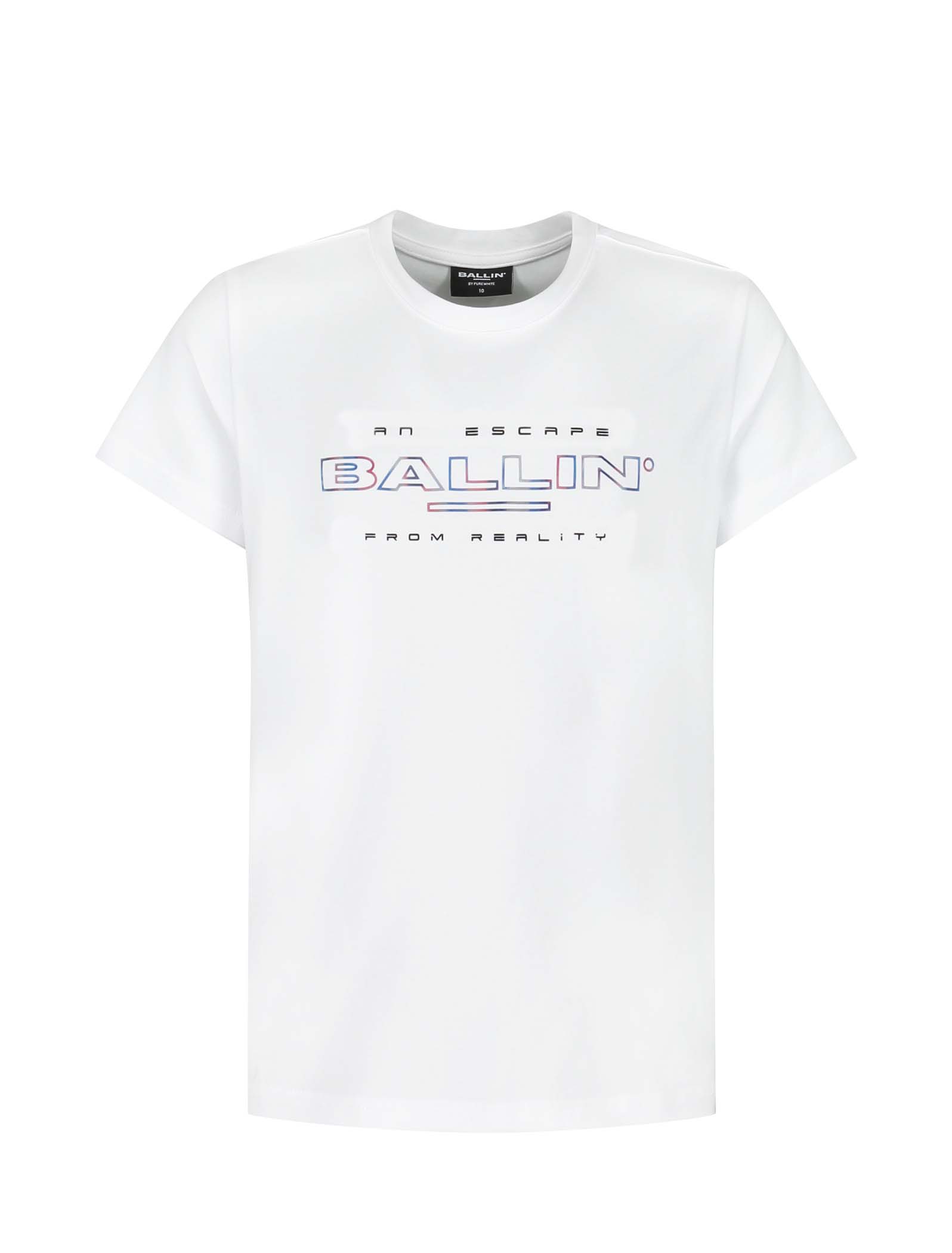 Ballin T-shirt White - Bubbles & Bo