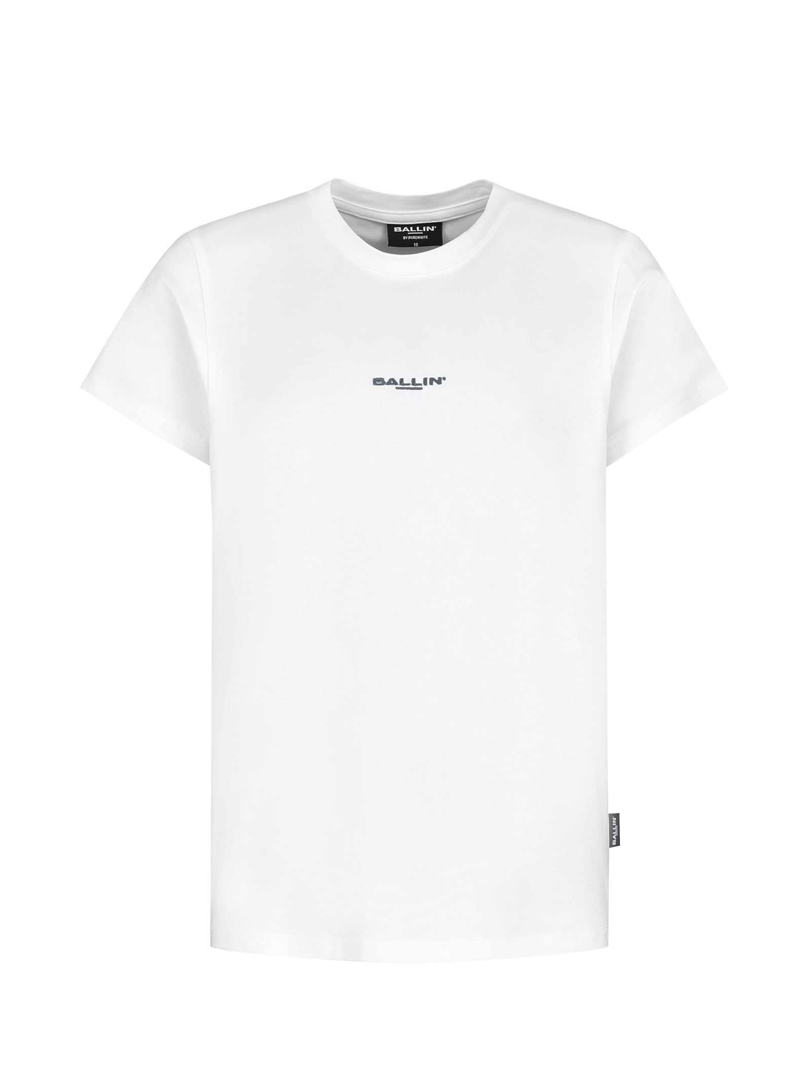 Ballin T-shirt White - Bubbles & Bo