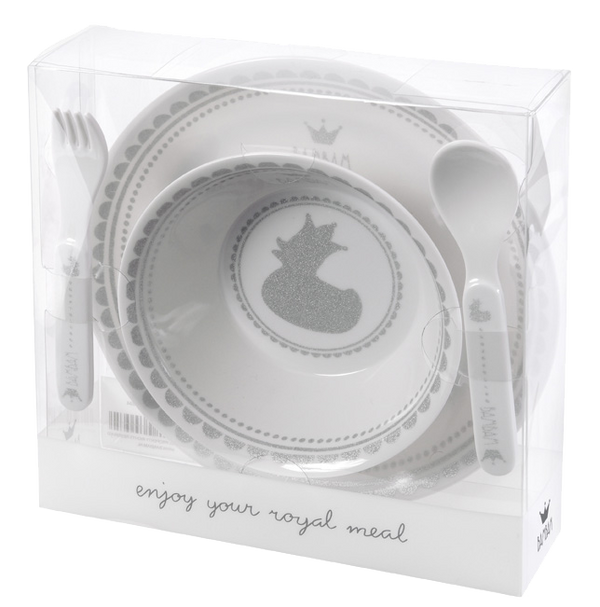 BamBam Melamine 4PC set - Bubbles & Bo