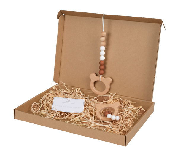 BamBam Post giftbox eco friendly Playtime - Bubbles & Bo