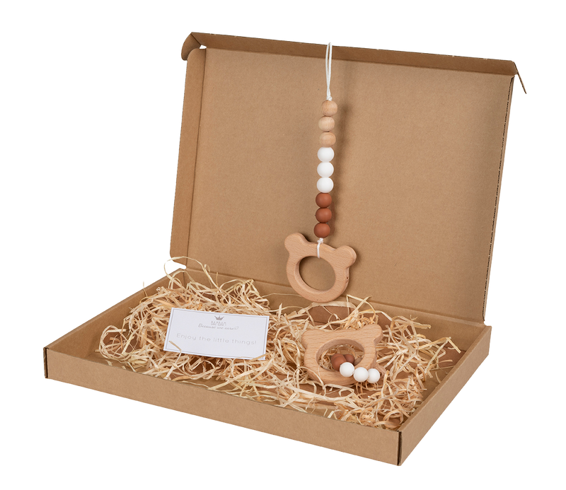 BamBam Post giftbox eco friendly Playtime - Bubbles & Bo
