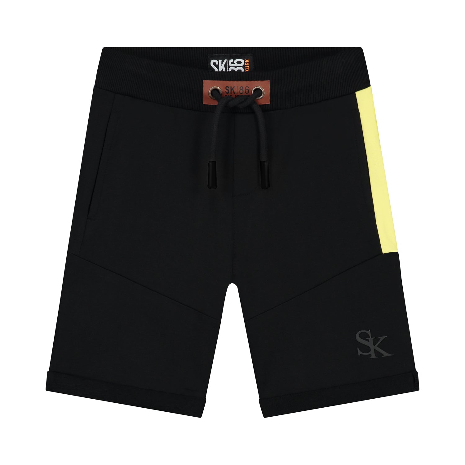 Skurk Short Bao Black/lemon