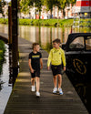 Skurk Short Bao Black/lemon
