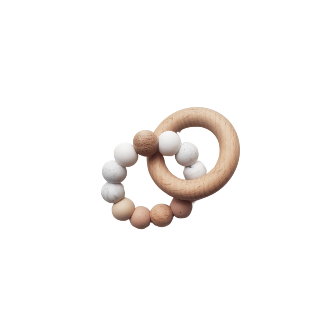 Chewies Basic Rattle Mini - Ombre Naturel