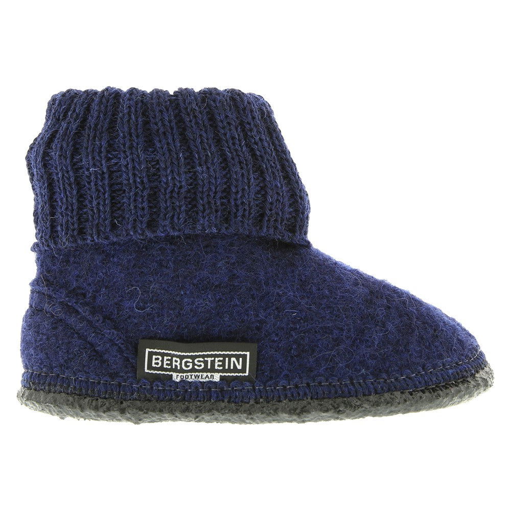 Bergstein Slof Cozy Dark Blue Sloffen