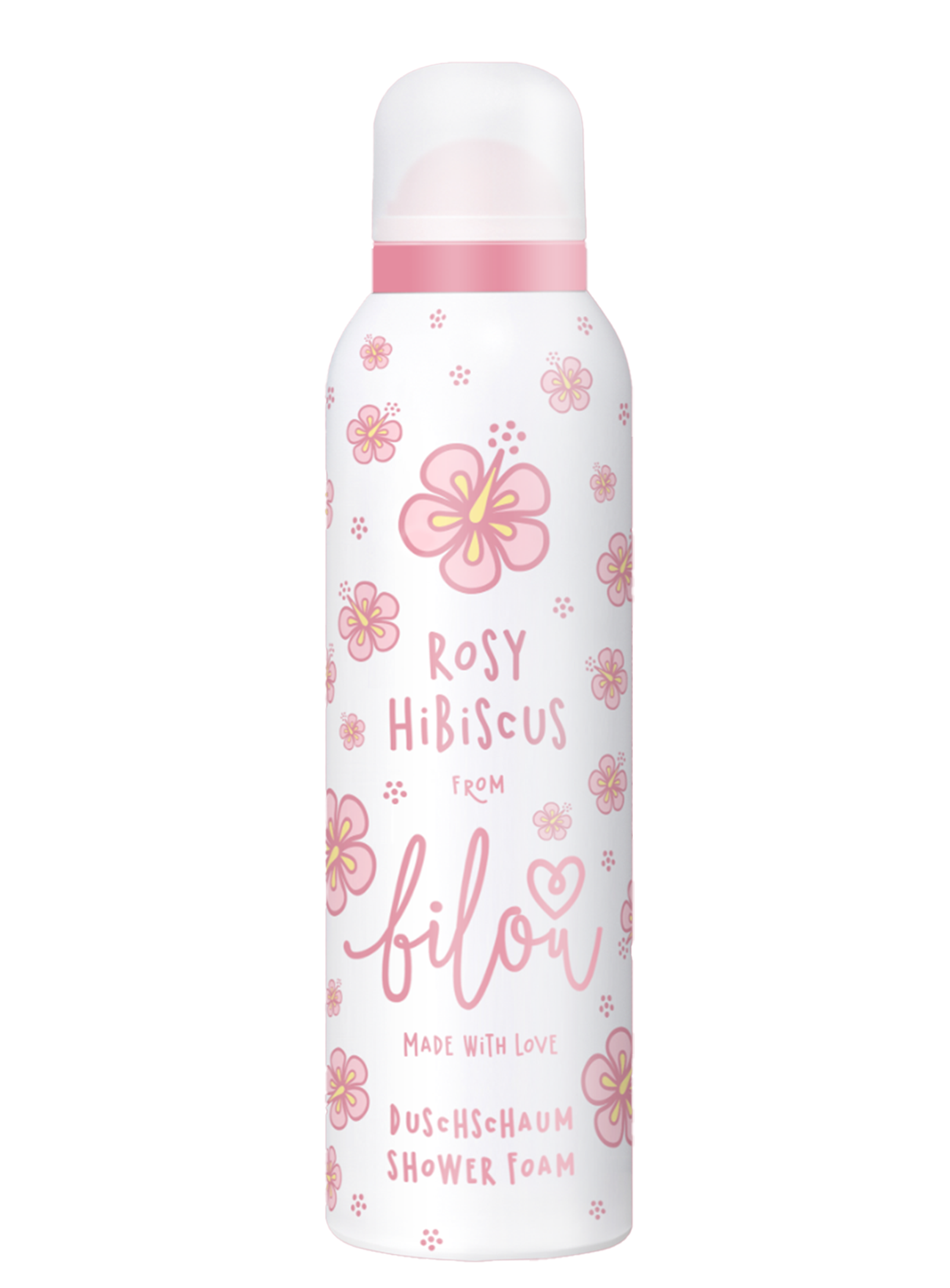 Bilou Showerfoam Rosy Hibiscus - Bubbles & Bo