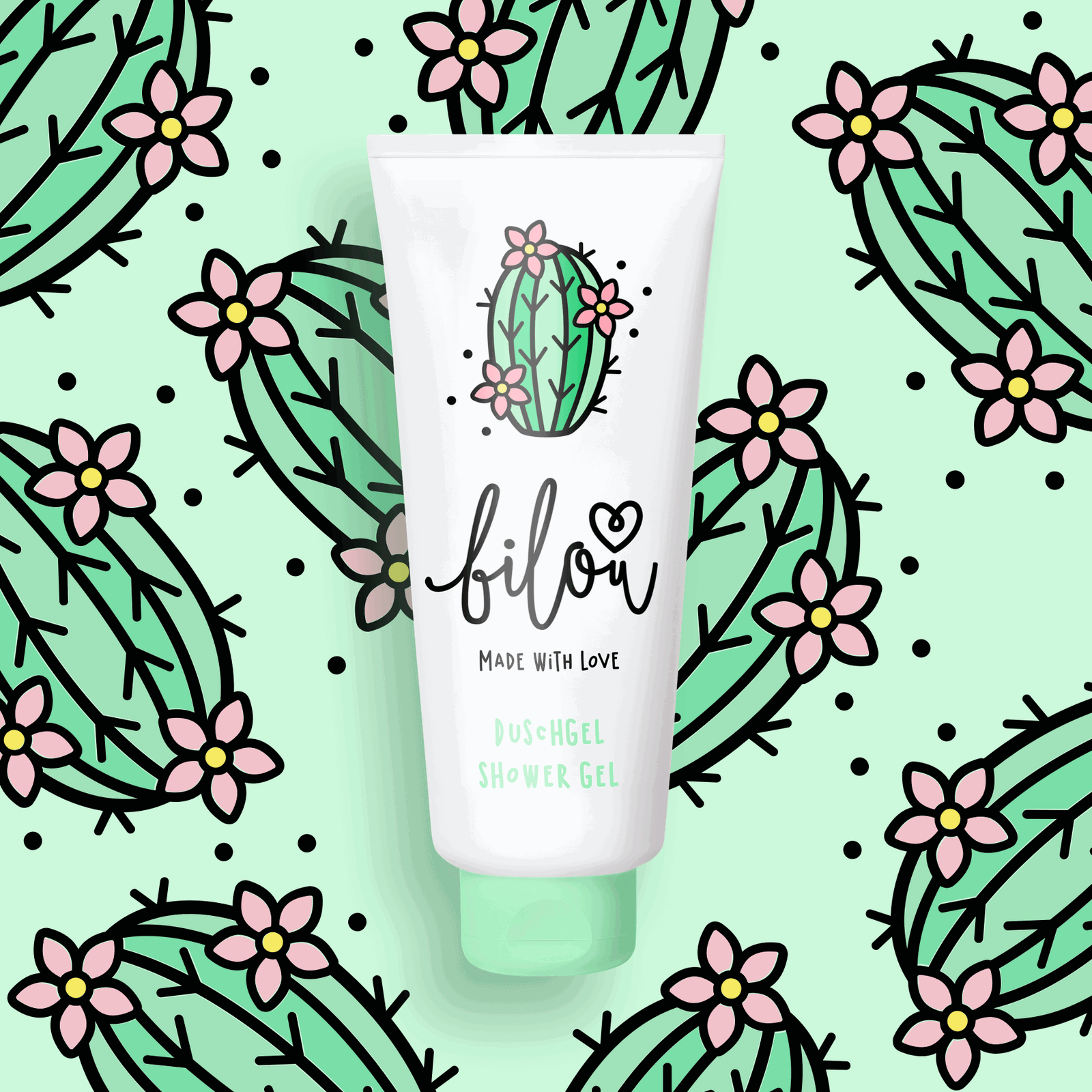 Bilou Showergel Bloomy Cactus - Bubbles & Bo