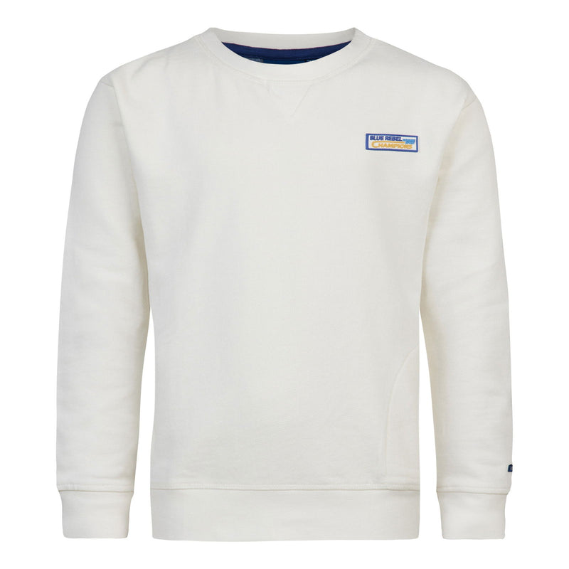 Blue Rebel Boys Sweat Crewneck Backprint Enzo - Bubbles & Bo
