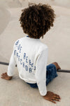 Blue Rebel Boys Sweat Crewneck Backprint Enzo - Bubbles & Bo