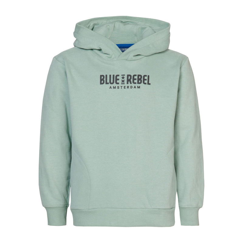 Blue Rebel Boys Sweat Hood Jackson - Bubbles & Bo