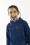 Blue Rebel Boys Sweat Hood Logo Hogan - Bubbles & Bo