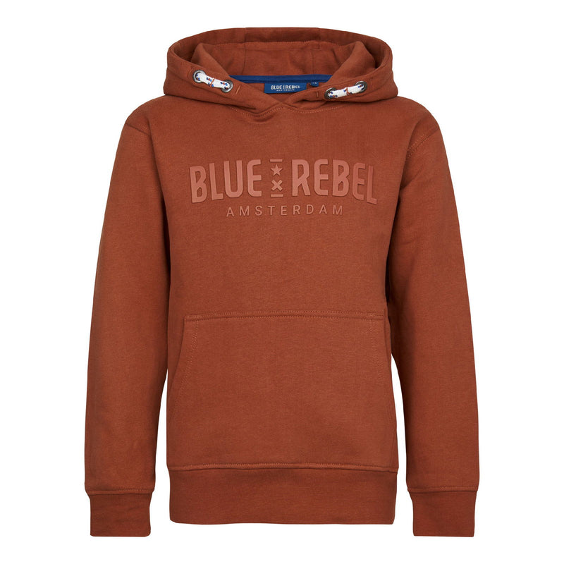 Blue Rebel Boys Sweat Hood Logo Hogan - Bubbles & Bo
