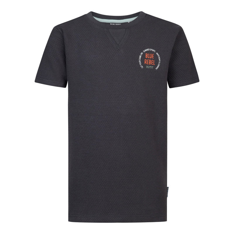 Blue Rebel Boys Tee Sh Slv Honeycomb Ernest - Bubbles & Bo
