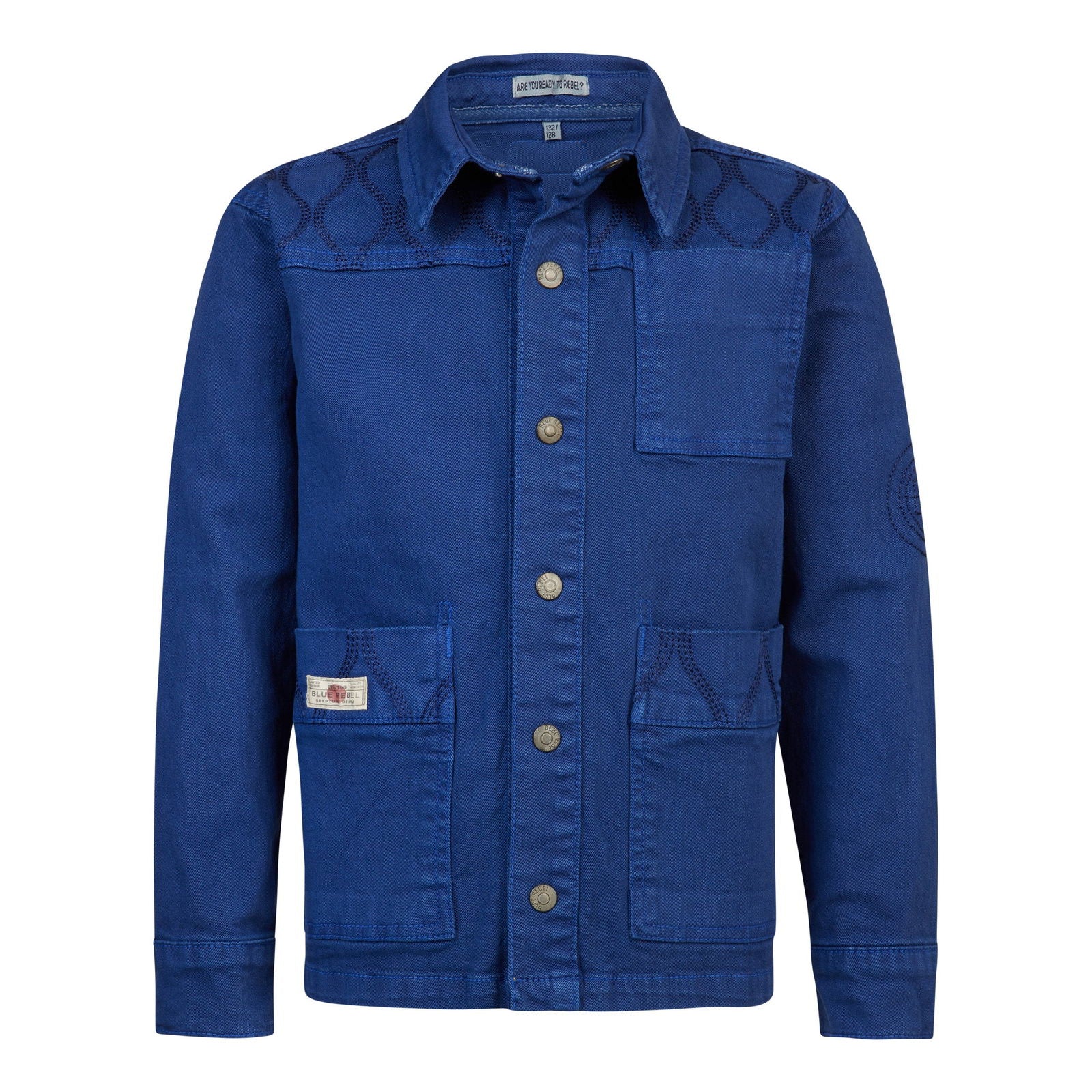 Blue Rebel Boys Twill Overshirt Easton