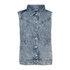 Blue Rebel Girls Denim Waistcoat Isabel - Bubbles & Bo