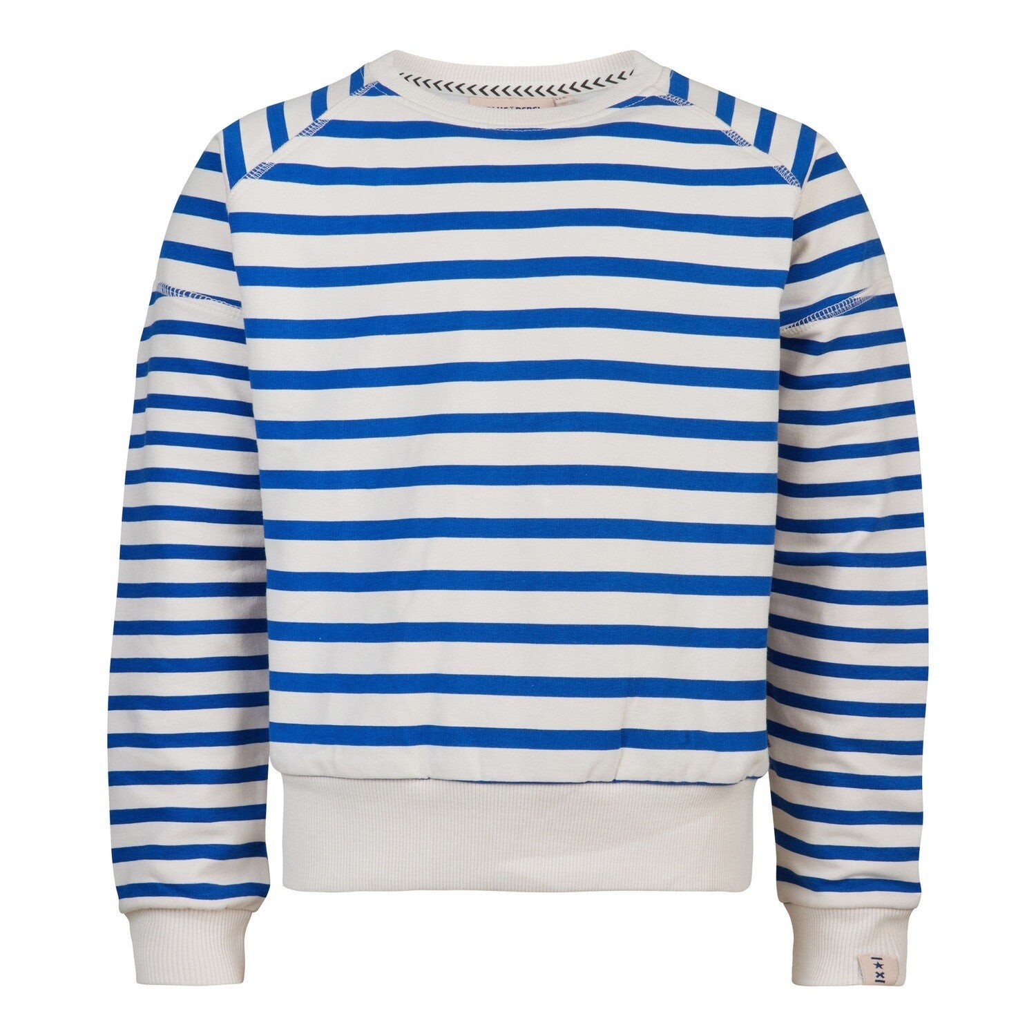 Blue Rebel Girls Heavy Tee Stripe Feline