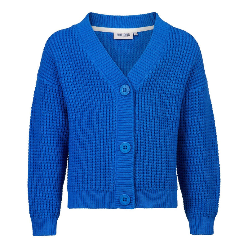 Blue Rebel Girls Knit Cardigan Finn - Bubbles & Bo