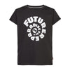 Blue Rebel Girls Tee Front Print Iris - Bubbles & Bo