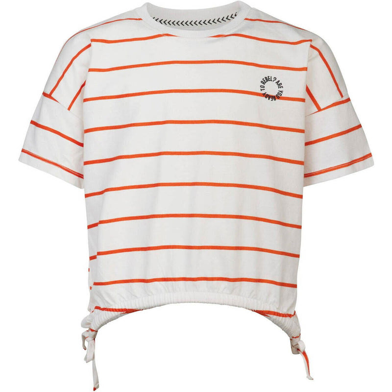 Blue Rebel Girls Tee s/s stripe strap Frenkee - Bubbles & Bo