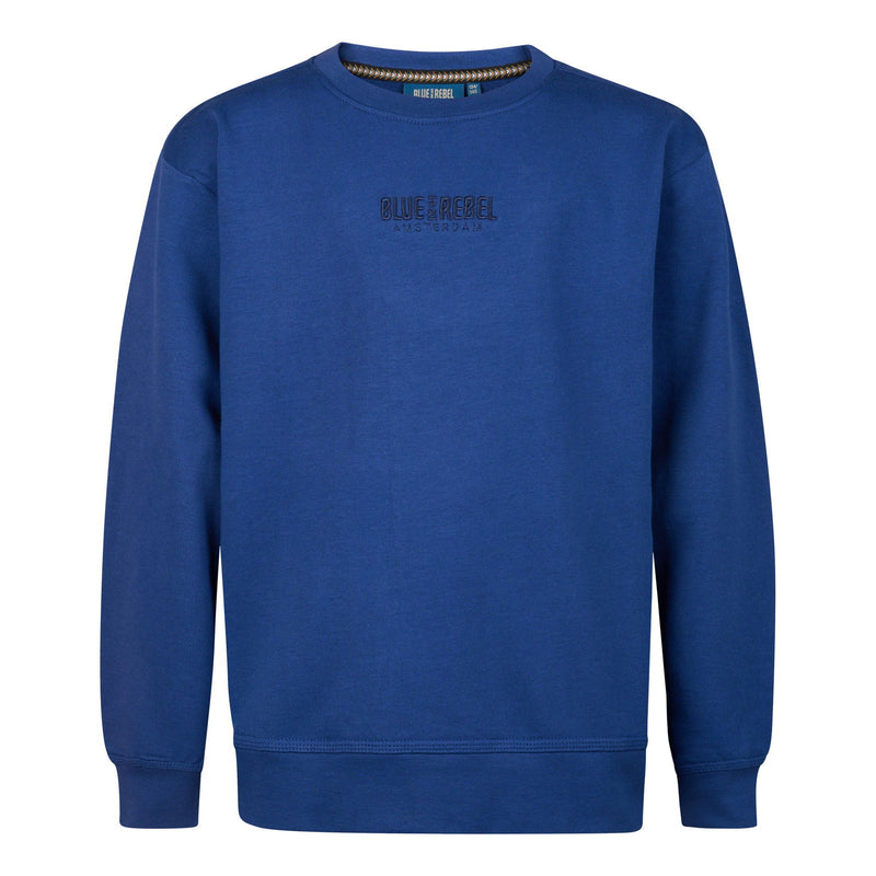 Blue Rebel Sweater Logo Kasper - Bubbles & Bo