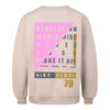 Blue Rebel Sweater Print Layla - Bubbles & Bo