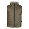 Blue Rebel Twill Jacket Sleeveless Kamil - Bubbles & Bo