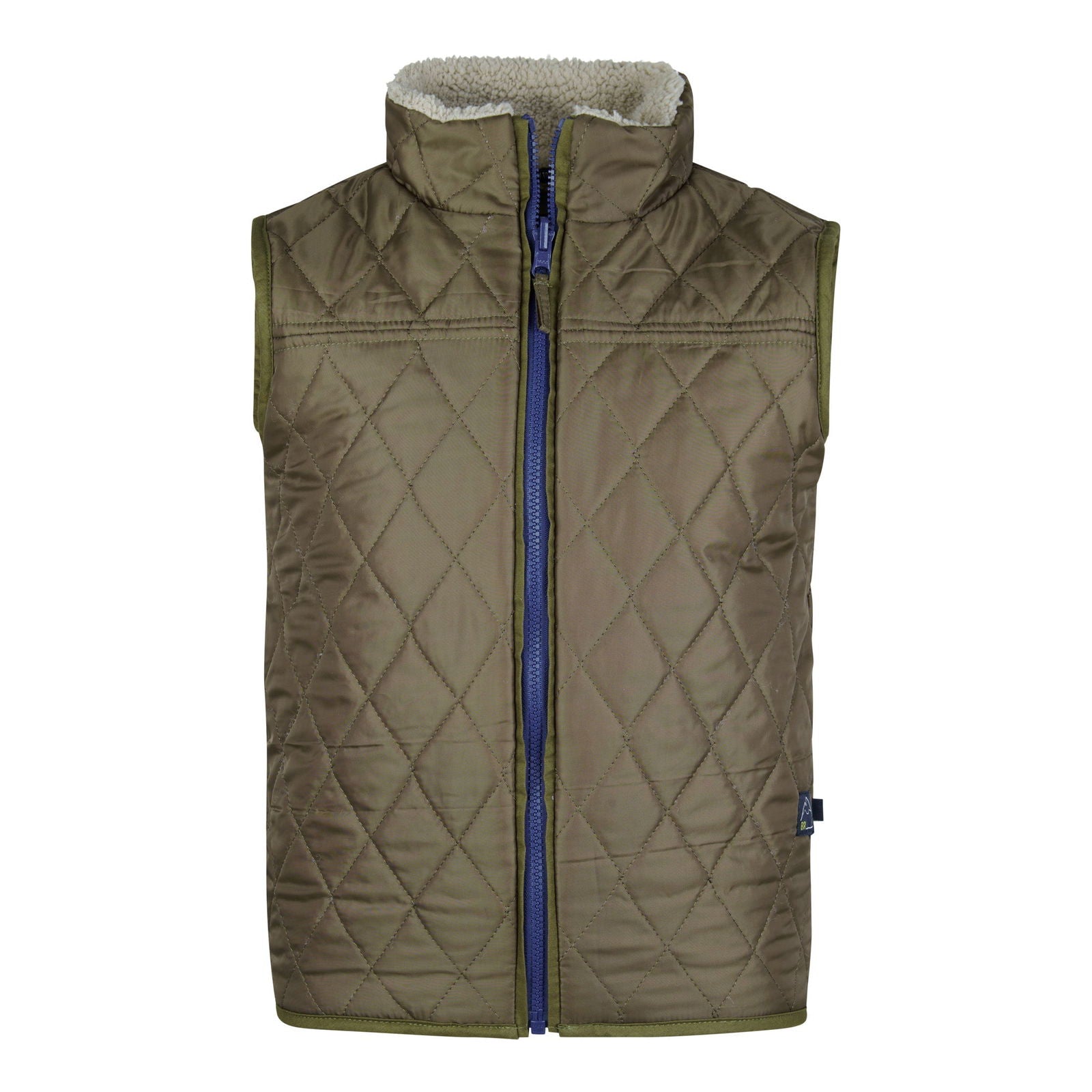 Blue Rebel Twill Jacket Sleeveless Kamil