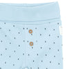Broek AOP - Mini Person blue - Bubbles & Bo