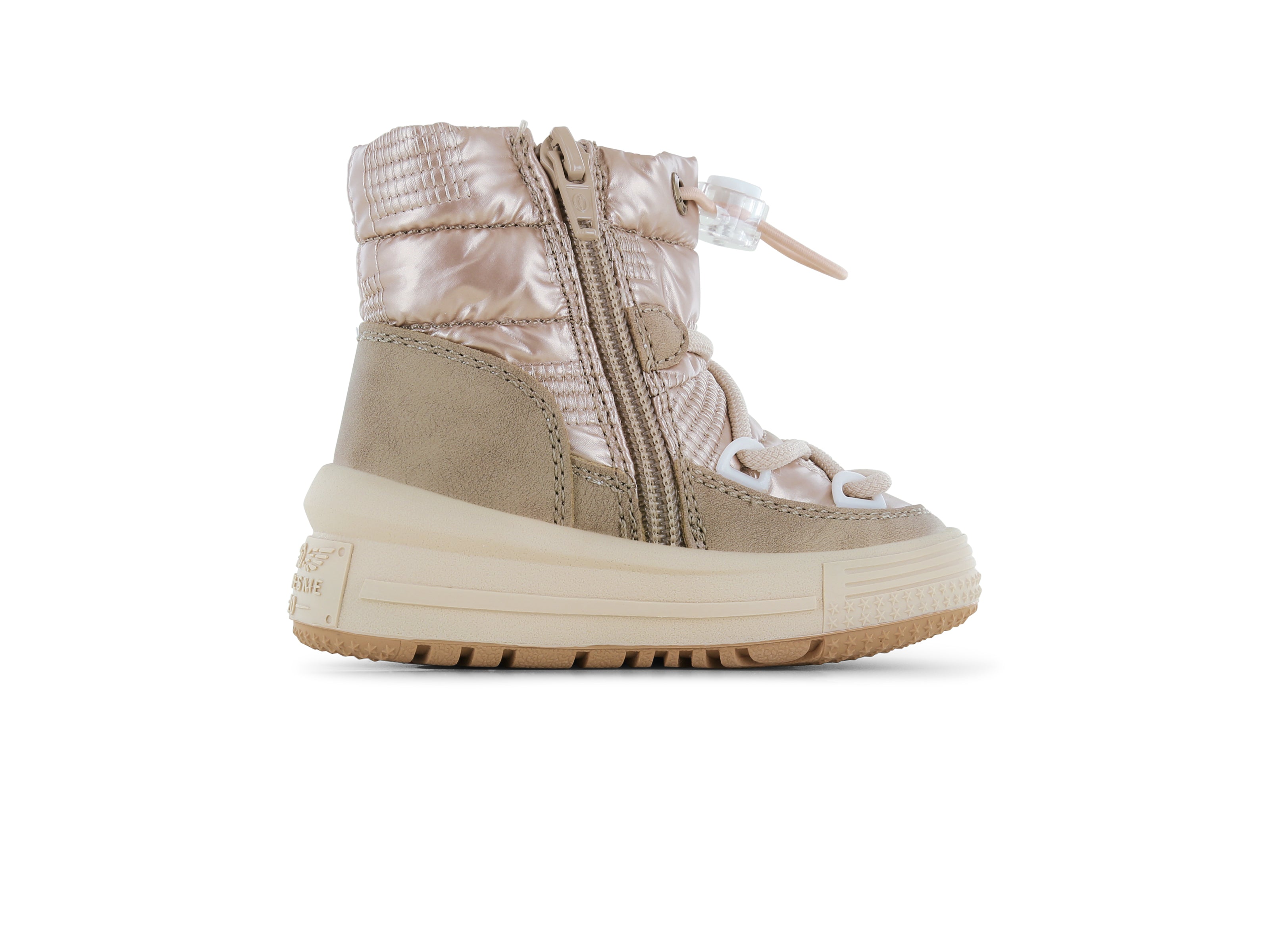 Shoesme champagne chunky snowbootie