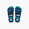 Reef Slipper KIDS AHI DEEP SEA STRIPES