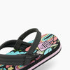 Meisjes LITTLE AHI TROPICAL RAINBOW van Reef in de kleur Multicolour Black in maat 29.