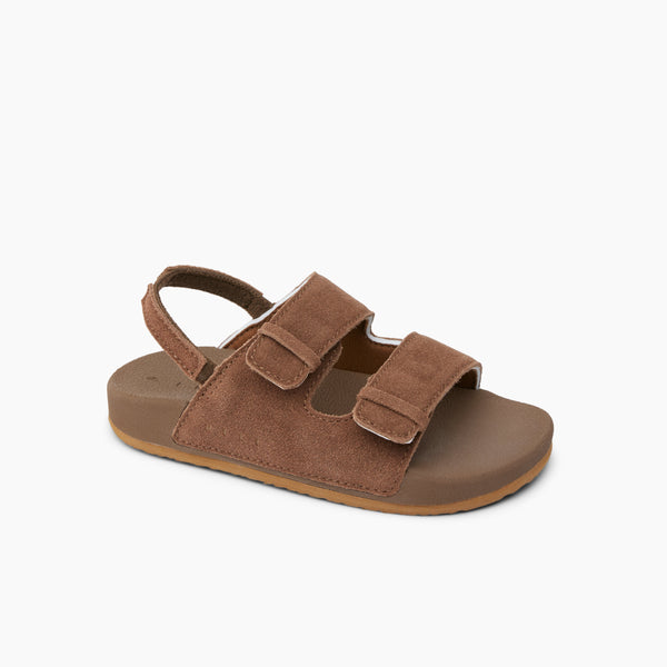 Jongens LITTLE OJAI BROWN van Reef in de kleur Brown in maat 29.