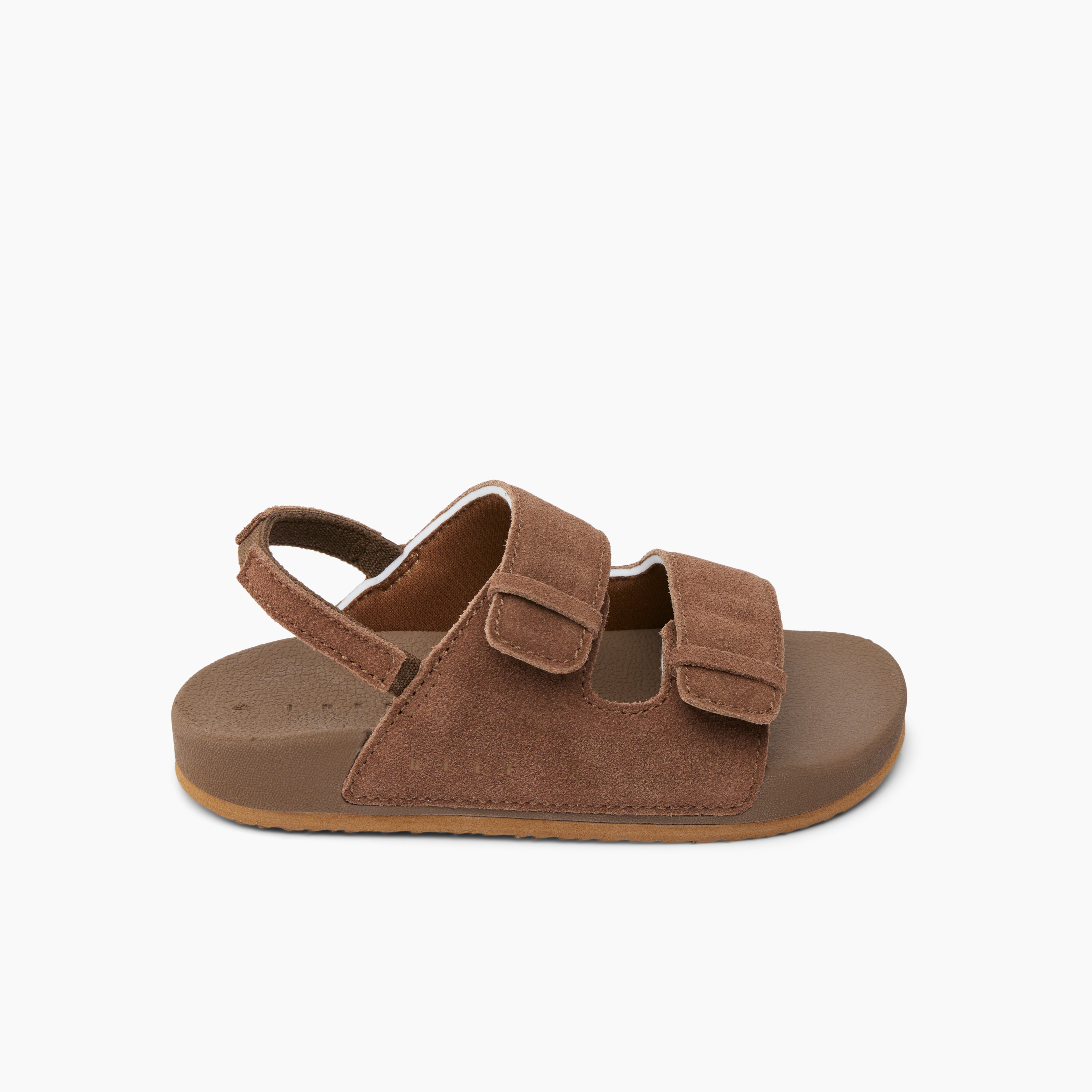 Jongens LITTLE OJAI BROWN van Reef in de kleur Brown in maat 29.