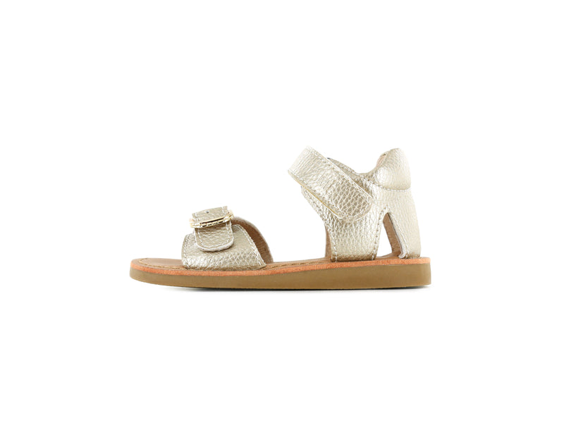 Shoesme Gouden Sandaal met gesp