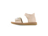 Shoesme Beige Sandaal met hartjes