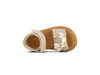 Shoesme Beige Sandaal met hartjes