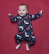 Charlie Choe Baby jumpsuit long sleeve AOP - Bubbles & Bo
