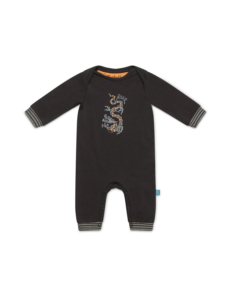 Charlie Choe Baby jumpsuit long sleeve Roar