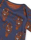 Charlie Choe Baby jumpsuit long sleeve Tiger - Bubbles & Bo